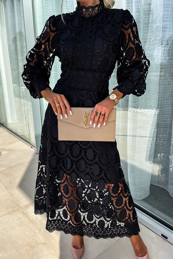 Liza™ | Abito Romantico in Pizzo