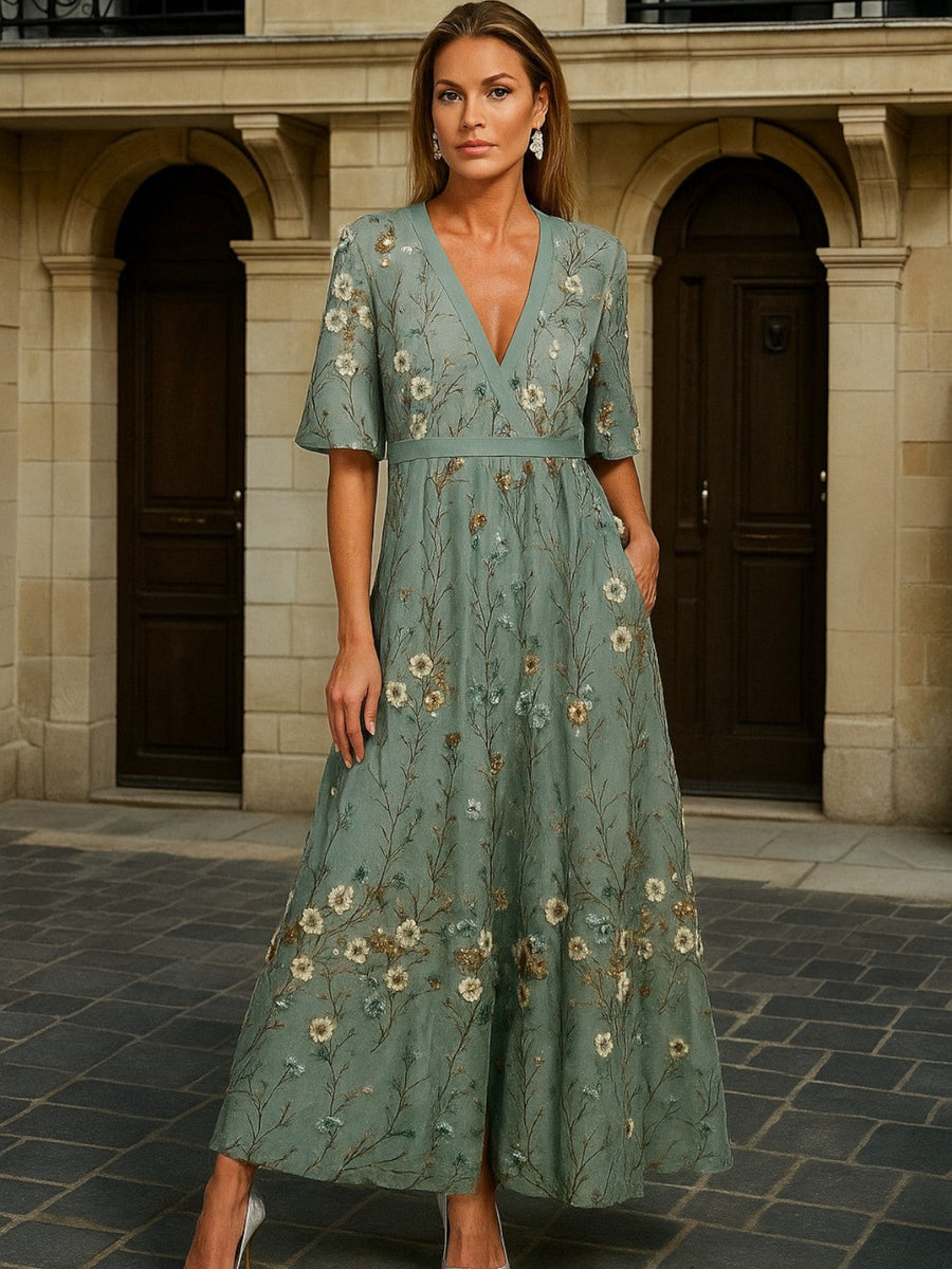 Abito Lungo Eleganza Naturale