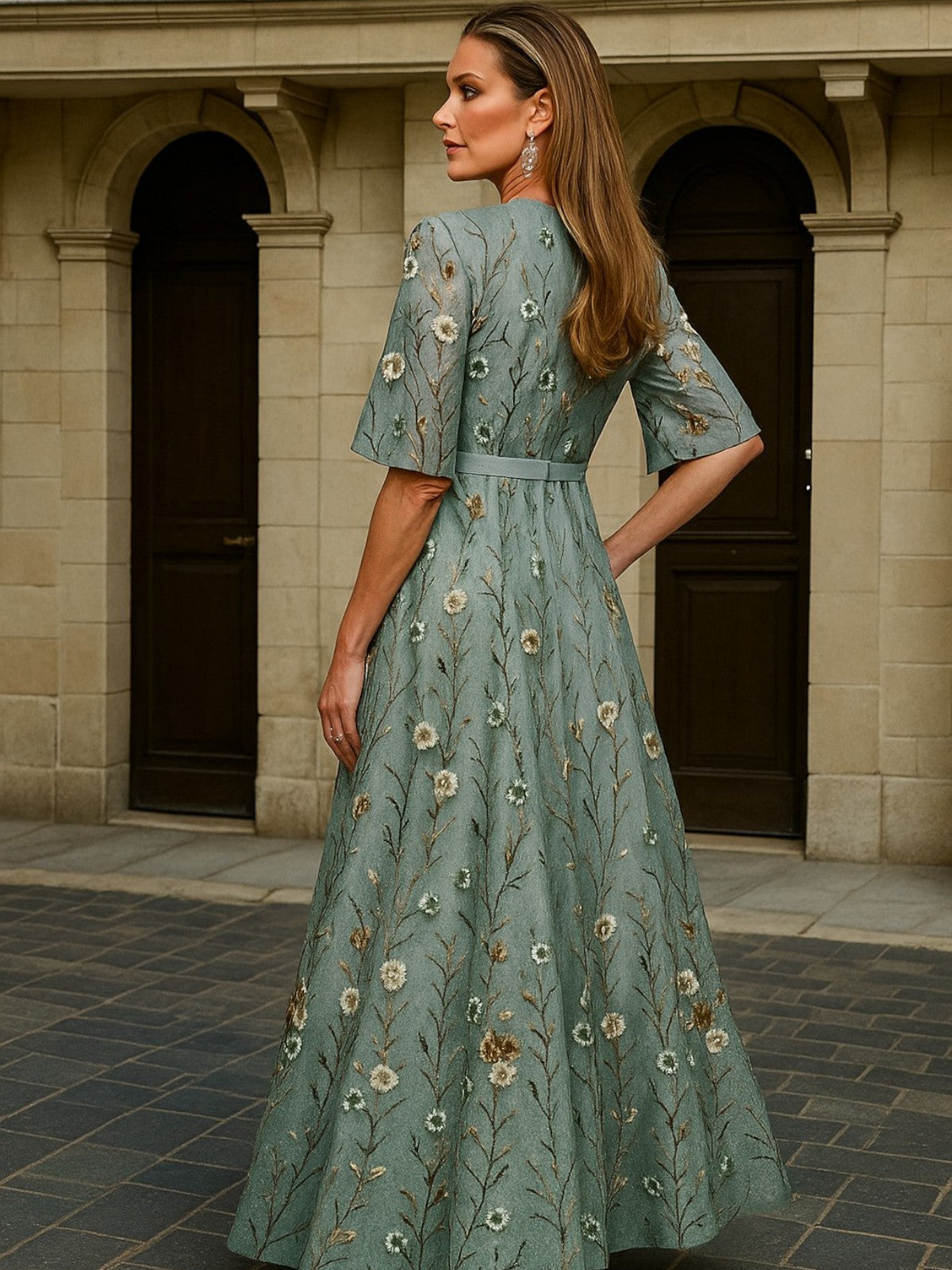Abito Lungo Eleganza Naturale