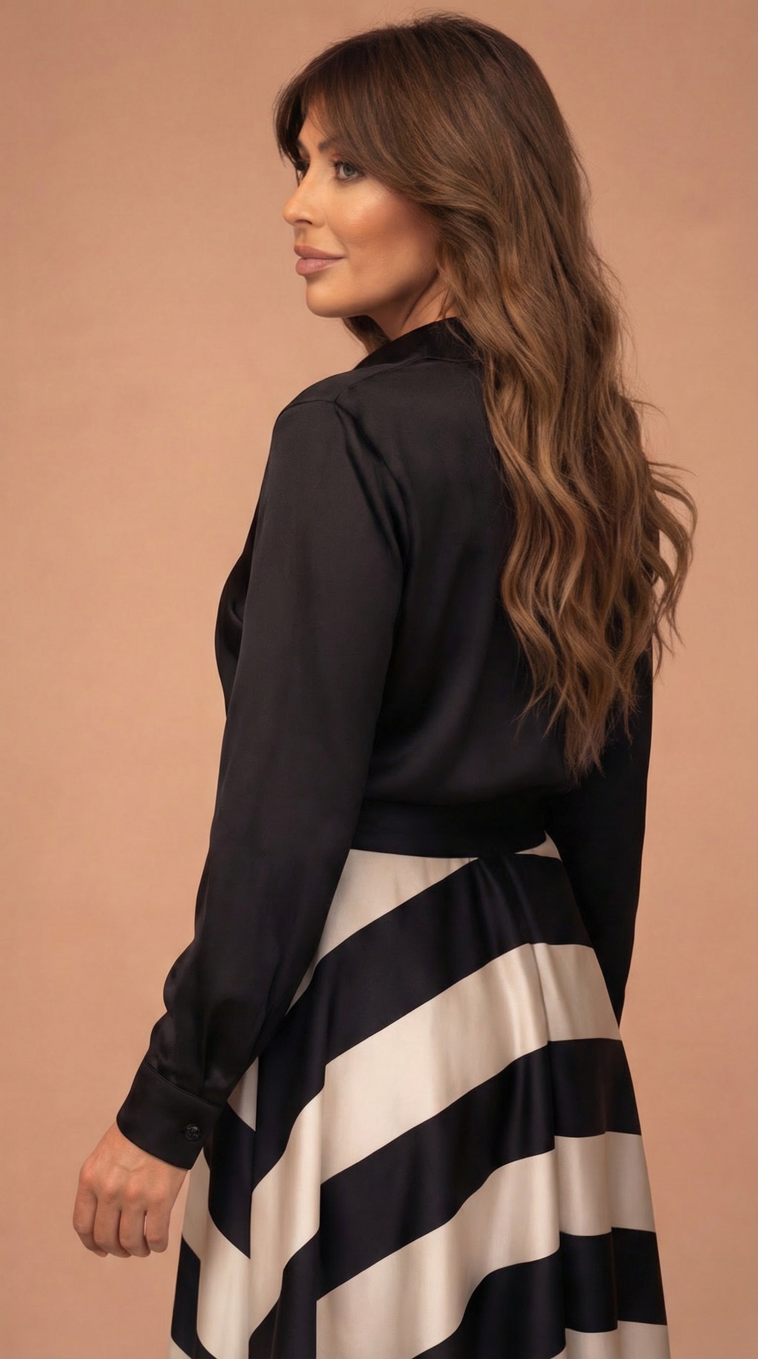 Mila™ | Maxi Dress with Stripes