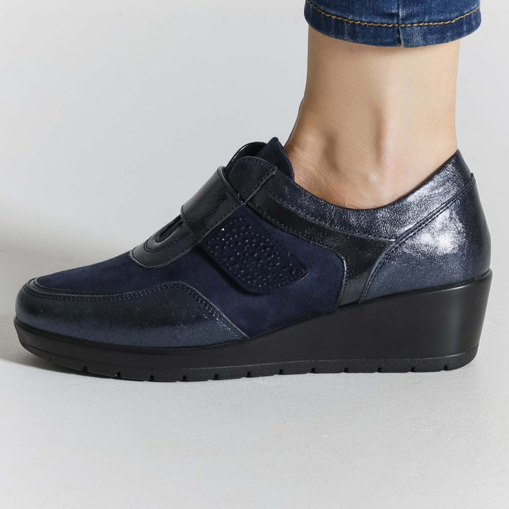 Katia - Sneaker Comfort con zeppa