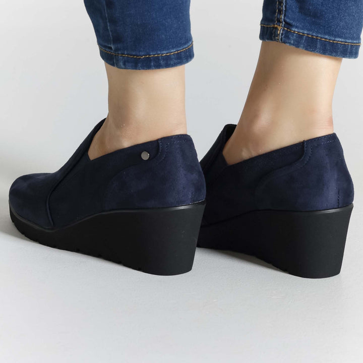 Livia - Mocassino Comfort con zeppa