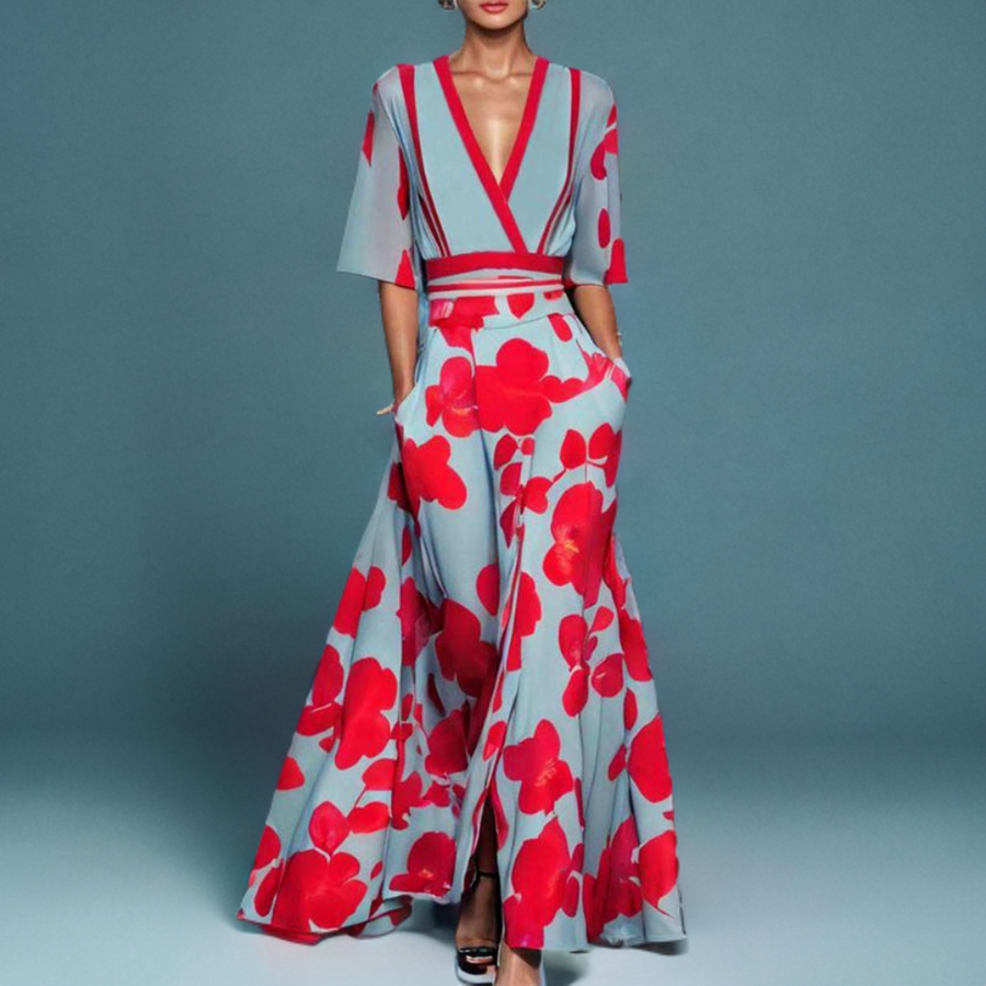 Layla™ | Elegante Vestito in Viscosa